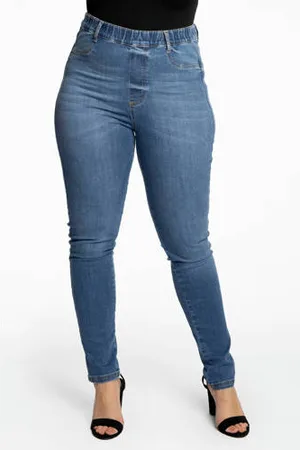 Yoek High waist skinny jeans