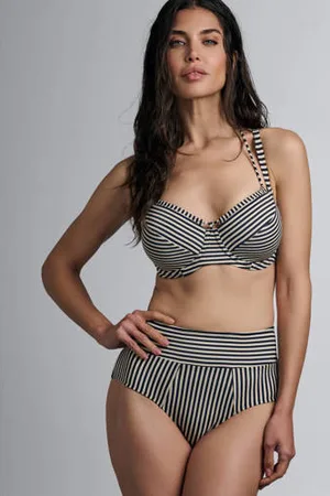 Marlies Dekkers Swim voorgevormde beugel bikinitop Holi Vintage zwart/wit