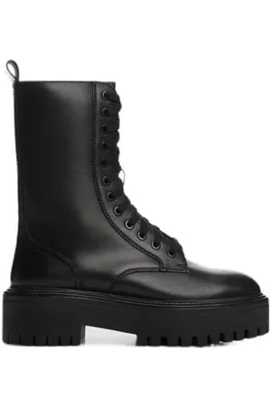 Feyn veterboots online zwart