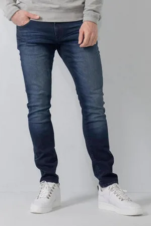 Petrol Industries Skinny jeans NASH met riem