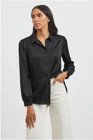 VILA Blouse VIELLETTE van polyester