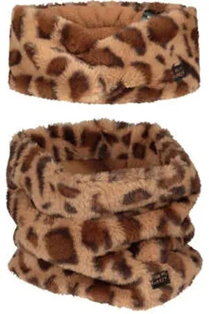 Me & My Monkey Hoofdband + colsjaal met panterprint