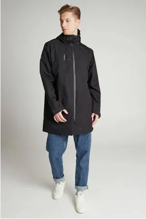 Protest Outdoor regenjas Thoreau zwart