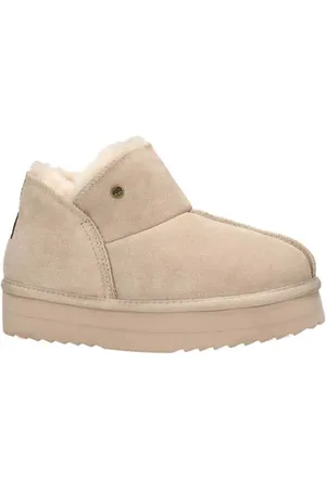 Warmbat Australia Willow Plateau suède pantoffels