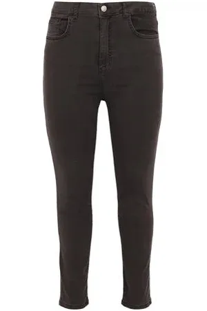 Yoek Cropped skinny jeans
