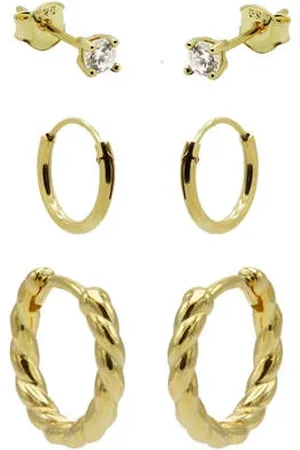 KARMA Jewelry Gold plated oorbellen Teddy