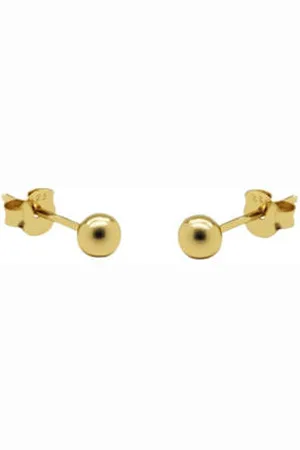 KARMA Jewelry Gold plated oorbellen Ball