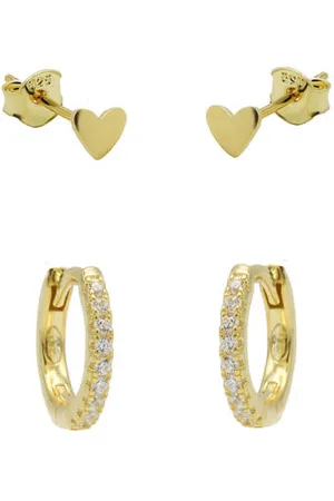 KARMA Jewelry Gold plated oorbellen Let