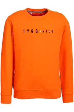 TYGO & vito Sweater met tekst