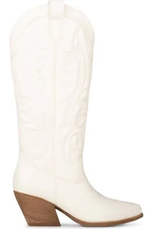Posh By Poelman Jill cowboylaarzen ecru
