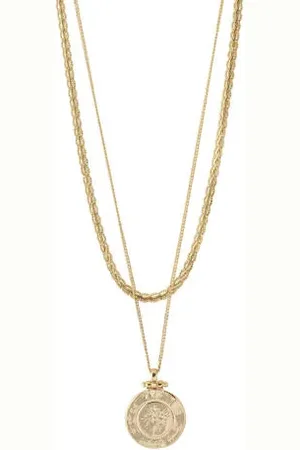 Pilgrim Gold plated ketting Nomad