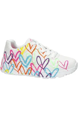 Skechers Uno Lite sneakers wit/multi