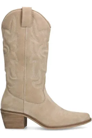 Manfield Suède cowboylaarzen