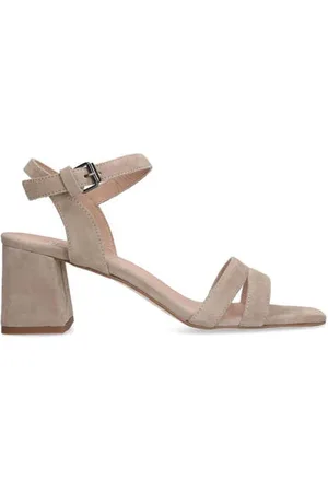 Manfield Suède sandalettes