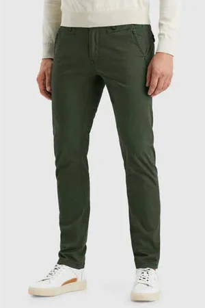 PME Legend™ Tapered fit chino american classics donkergroen