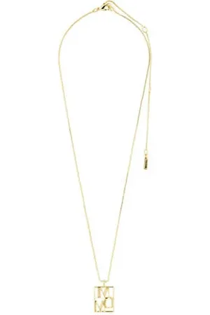 Pilgrim Gold plated ketting Love Tag Mom