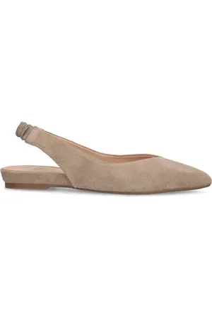 Manfield Suède slingback loafers