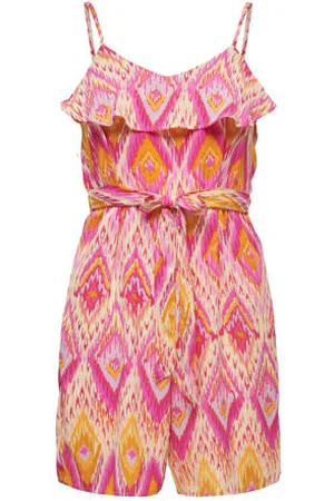 ONLY KIDS GIRL playsuit KOGSCARLETT met all over print