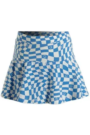 Orange stars Skort Pia met all over print