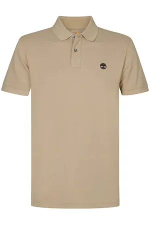 Timberland Polo met logo lichtbruin