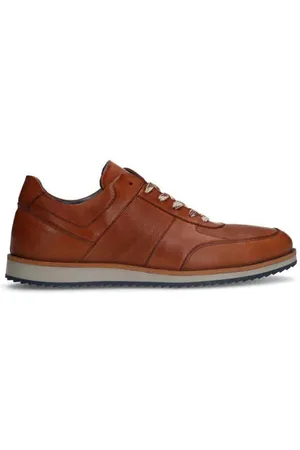 Manfield Leren sneakers