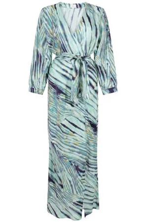 Aaiko Jurk met all over print en ceintuur