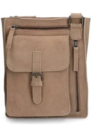 No Stress Suède crossbody tas