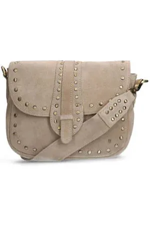Manfield Suede crossbody tas