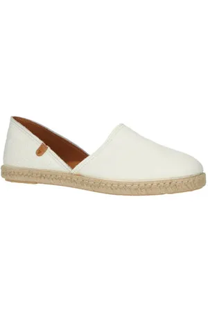 Verbenas Carmen leren espadrilles
