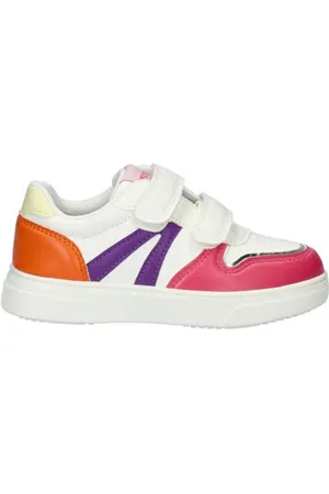 Nelson Sneakers wit/oranje/roze
