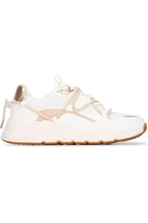 Posh By Poelman Chunky sneakers wit/beige