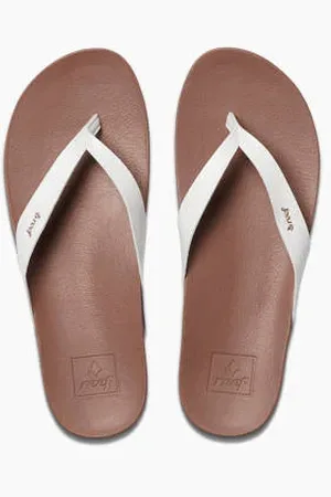 Reef Cushion Bounce Court teenslippers wit