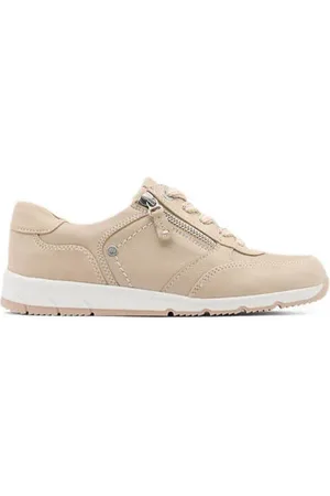 Medicus Leren sneakers beige