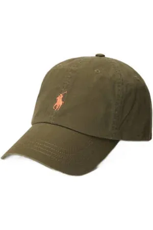 Ralph Lauren Pet met logo kaki