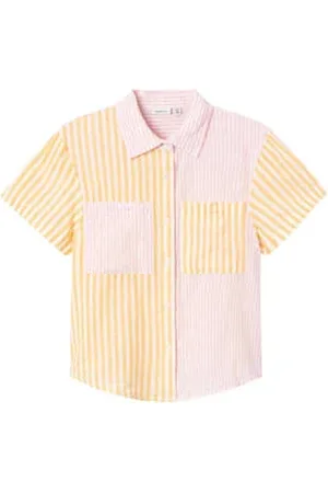 NAME IT KIDS gestreepte blouse NKFHISTRIPE