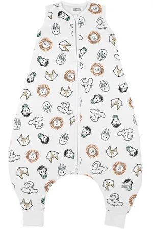Meyco Gevoerde baby slaapzak jumper Animal