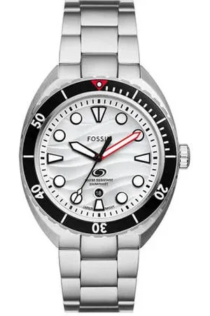 Fossil Horloge horloge FS6063 Breaker zilverkleur