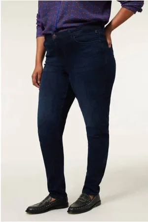 Miss Etam Slim fit jeans Jackie denim Pl NEW dark denim