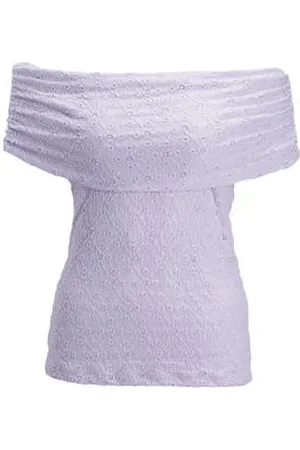 RUBY Kanten off shoulder top