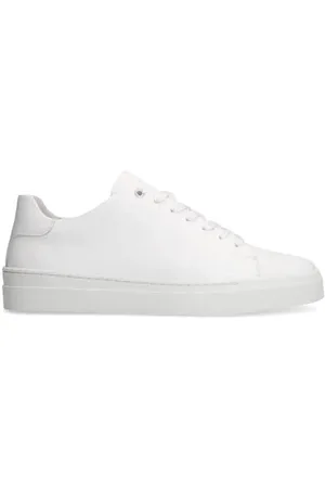 Manfield Leren sneakers