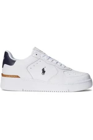 Ralph Lauren Master Court PP leren sneakers