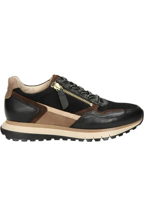 Gabor Comfort Optifit leren sneakers zwart