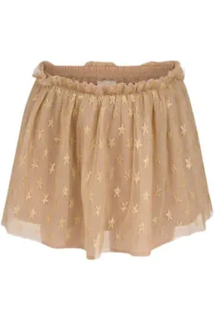 SHOEBY Korte rok beige