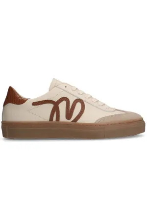 Manfield Leren sneakers