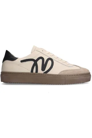 Manfield Leren sneakers