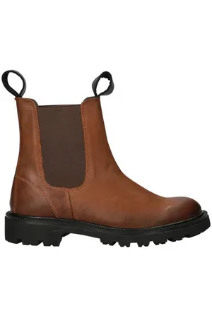 Nelson Leren chelsea boots