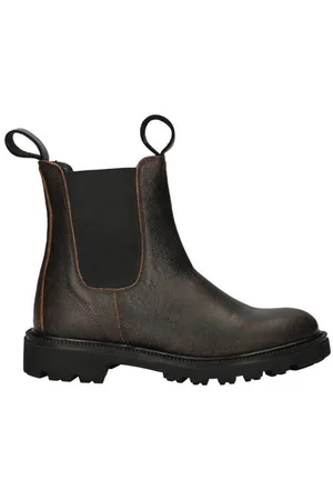 Nelson Leren chelsea boots