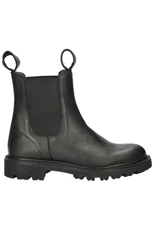 Nelson Leren chelsea boots