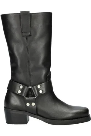 Nelson Leren bikerboots