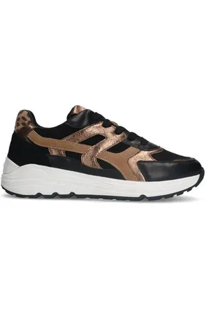 Manfield Leren sneakers